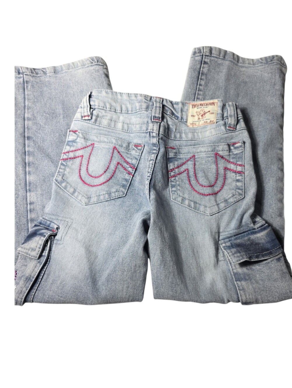 True Religion Cargo Jeans Size 8